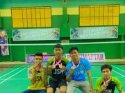 Buat Kejutan, Ivan Adi Cahyono Juara Tunggal Bulu Tangkis Porsimaptar