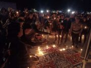 Suporter dan Pemain PSIW Doa Bersama untuk Korban Tragedi Kanjuruhan