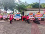 Balai Kota Semarang Banjir Karang Bunga Ucapan Selamat Hendrar Prihadi Dilantik Jadi Kepala LKPP
