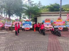 Balai Kota Semarang Banjir Karang Bunga Ucapan Selamat Hendrar Prihadi Dilantik Jadi Kepala LKPP