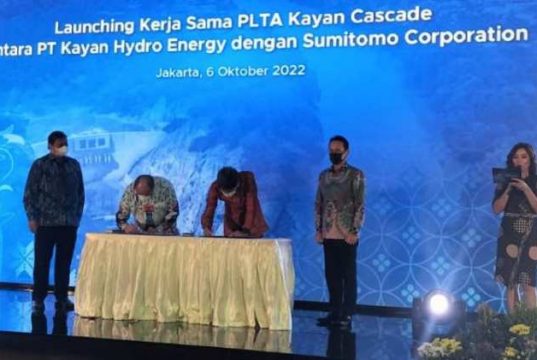 Sumitomo Jalin Kerja Sama dengan PT KHE Bangun PLTA Kayan Cascade