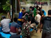Banjir di Kabupaten Cilacap Mulai Surut