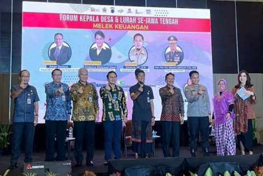 OJK Ajak Kades dan Lurah se-Jateng Edukasi Keuangan Masyarakat Secara Masif