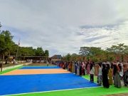 Warna-warni Aksi Peringatan HSN di SMPN 2 Mayong