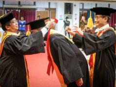 Direktur Keuangan dan Manajemen Risiko Garuda Dikukuhkan Menjadi Profesor Kehormatan UNS