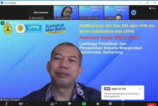 LPPM USM Gelar Pembekalan KKN PPM XXI untuk Supervisi dan DPL