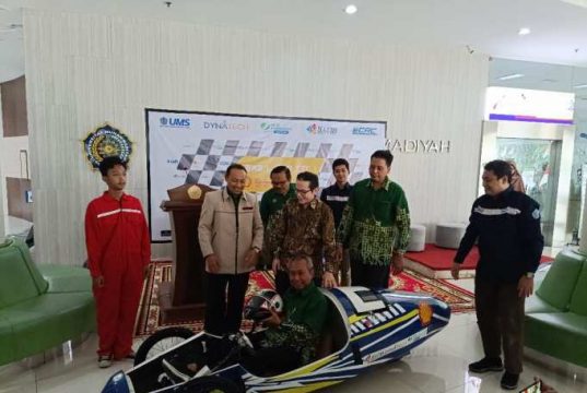 Tim ECRC UMS Ikuti Kompetisi Mobil Listrik Shell Eco Marathon 2022 di Mandalika