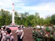 Kapolres Wonogiri Pimpin Ziarah Nasional Hari Pahlawan di TMP Kusuma Bangsa