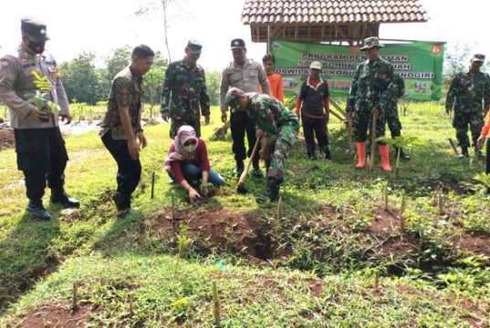 Penghijauan Massal TNI, di Jatisrono dan Karangtengah Wonogiri
