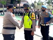 Ini Pesan Kapolres Wonogiri Pada Apel Penyerahan 86 Personel Bhabinkamtibmas