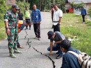 Hujan Deras Memunculkan Bencana Tanah Bergerak di Batuwarno Wonogiri
