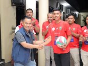 Kapolres Kebumen Lepas Tim Voli Indoor, Incar Juarai Pra Porprov