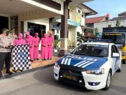 Polres dan Bhayangkari Wonogiri Kirim Bantuan untuk Korban Gempa Cianjur