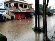 Banjir Tanpa Aliran Sungai, Giliran Menggenangi Kota Pracimantoro Wonogiri