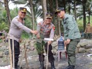 Dir Binmas Polda Pimpin Apel Siaga Bencana di Pantai Pecaron