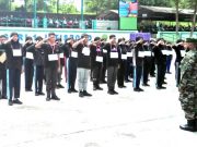 OSIS SMA Negeri 1 Jatisrono Wonogiri Jalani LDK dengan Instruktur Tentara