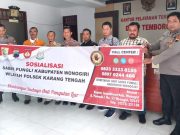 Polsek-Polsek di Wonogiri Menggelar Sosialisasi Saber Pungli