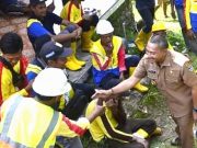 Tinjau Tanggul Jebol, Bupati Pacitan Minta Mitigasi Bencana Digalakkan
