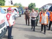 BPBD Kota Tegal dan TNI-Polri Gelar Apel Antisipasi Bencana