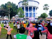 Memperingati HUT Ke-51, Ribuan Anggota Korpri Melaksanakan Senam Sehat