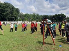 Hari Guru Dijadikan Momentum Pelestarian Olahraga Egrang