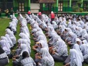 Pray For Cianjur, Ribuan Siswa SMA N 1 Bangsri Galang Dana dan Doa Bersama