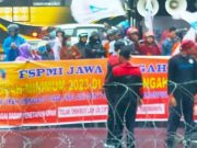 Inflasi Melonjak Tinggi Buruh Jawa Tengah Tuntut Kenaikan Upah 13 Persen di tahun 2023