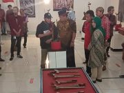 Mahasiswa Keris ISI Surakarta Helat Pameran dan Workshop Tempa Keris di Balai Budaya Nganjuk