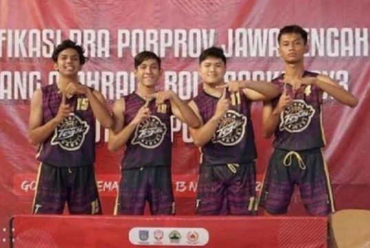 Tim Bola Basket Putra Kota Tegal Lolos Pra Porprov