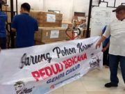 Pengusaha Sarung Kota Tegal Bantu Korban Bencana Cianjur