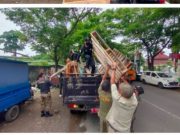 Satpol PP Kota Semarang Bongkar Belasan PKL Liar RS Wongsonegoro
