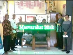 Tim PKM Teknik Elektro Unissula Gelar Pelatihan Pembuatan Papan Informasi Elektronik Mitigasi Bencana