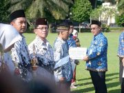 Bahagianya Sarimin, PNS Kota Magelang Terima Beasiswa KORPRI untuk Anaknya