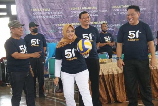 Meriahkan HUT Ke–51 Korpri Blora, ada 5 Cabor yang Dilombakan