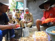Ganjar Tanam Porang dan Cicipi Makanan Hasil Olahan Porang Sukoharjo