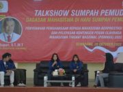 Talkshow Sumpah Pemuda di USM, Debora:Atlet Harus Bisa Bagi Waktu Latihan dan Studi