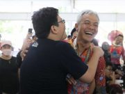 Kangen Terobati, Martin Histeris dan Peluk Erat Saat Jumpa Ganjar