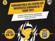 UKM Voli USM Gelar Turnamen Bola Voli Piala Rektor V
