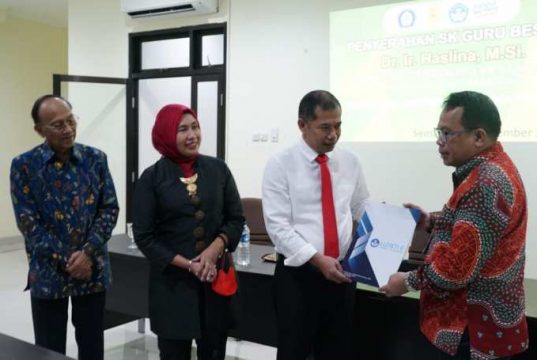 USM Tambah Profesor, Kepala LLDikti: Guru Besar Jadi Pusat Inovasi