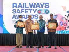 Kemenhub Sematkan Gelar Juara Pertama Railway Safety Awards 2022 untuk Pemprov Jateng