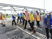 Jembatan Wonokerto Sore Ini Bisa Digunakan