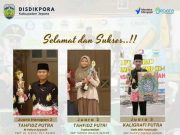 Mapsi Jateng, Jepara Raih 3 Piala Persembahan 2 SMP Swasta