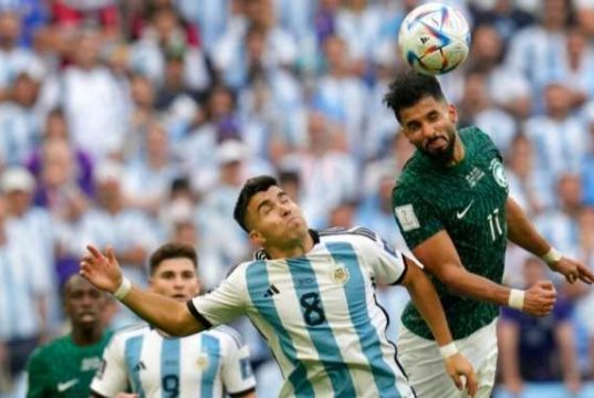 Comeback Luar Biasa, Timnas Arab Saudi Tumbangkan Argentina