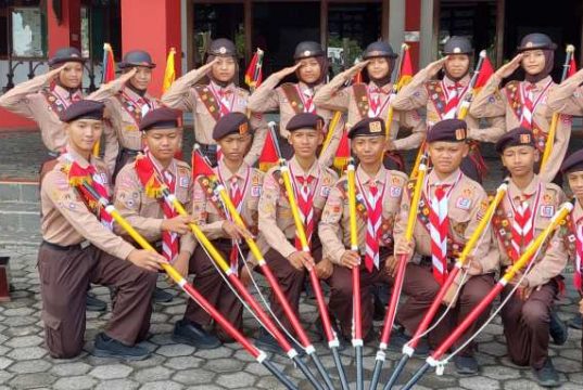 Kwarcab Jepara Ikuti LT IV Kwarda, Ternyata Dua Tim Berasal dari Gudep MTs. Mathalibul Huda Mlonggo