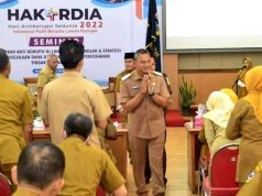 Peringatan Hakordia di Pacitan dengan Menggelar Seminar Pencegahan Korupsi