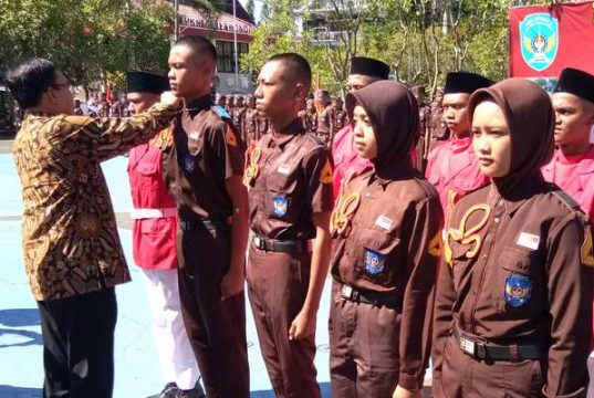 Pelantikan Taruna-Taruni ‘Eka Paksi Dharma Manggala’ Skanda Wonogiri