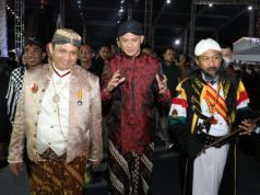 Perkuat Silaturahmi, Ganjar Bertemu Raja-raja dalam Festival Adat Budaya Nusantara II