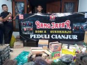 Orsos Bang Jafar Sukoharjo Peduli Bantu Korban Gempa Cianjur di Pengungsian