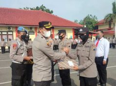 8 Anggota Polisi Terima Penghargaan dari Kapolres Blora