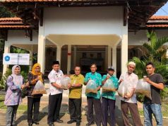 Pemdes Tegalsambi Mendapat Bantuan 10 Ribu Bibit Ikan Nila